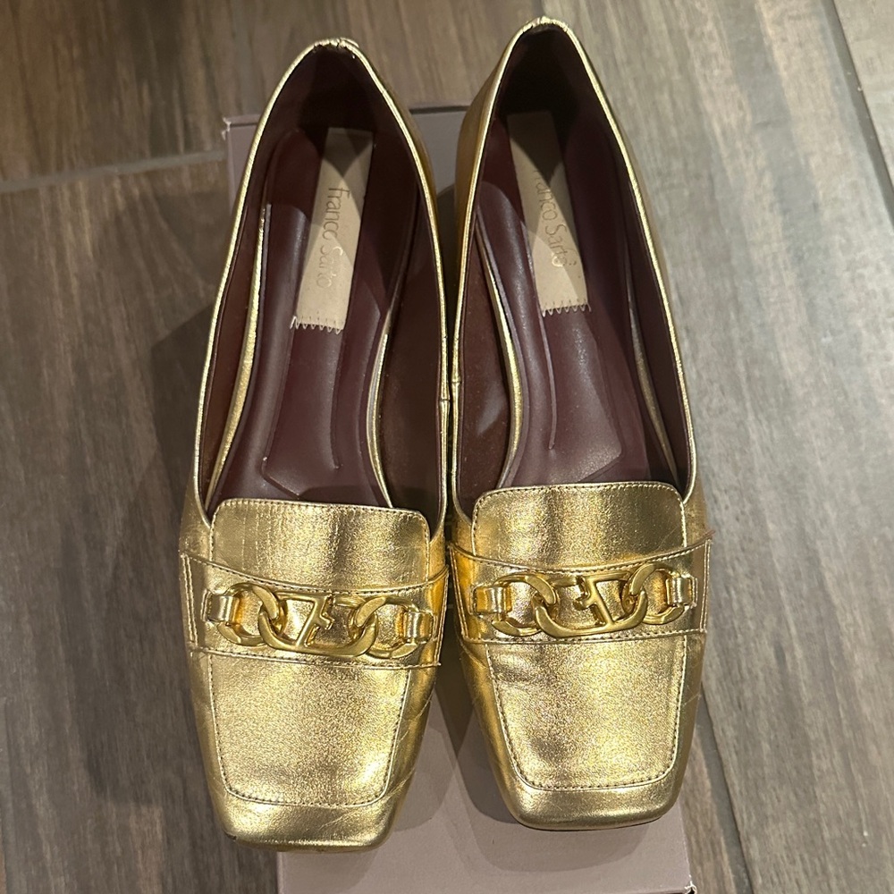 Franco Sarto Tiara Square Toe Flats